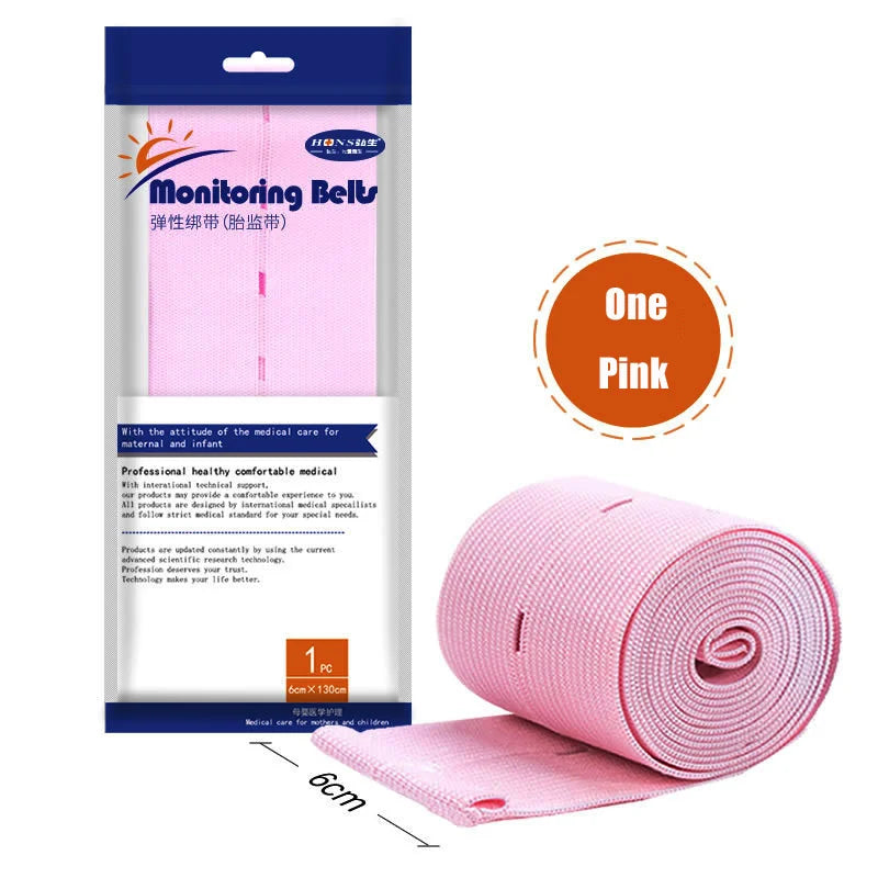 2 Pcs Maternity Belt Elastic Pregnancy Belly Band Professional Fetal Heart Monitoring Bandage For Pregnant Women Prenatal Care