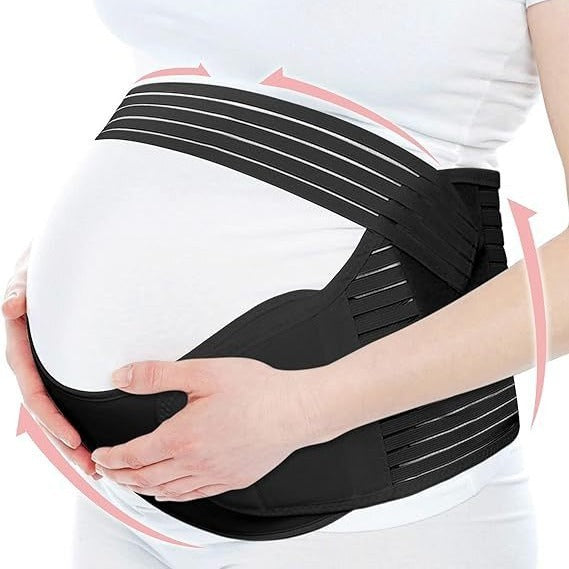 Maternity Support Belt – 3-Piece Adjustable Set for Pregnancy