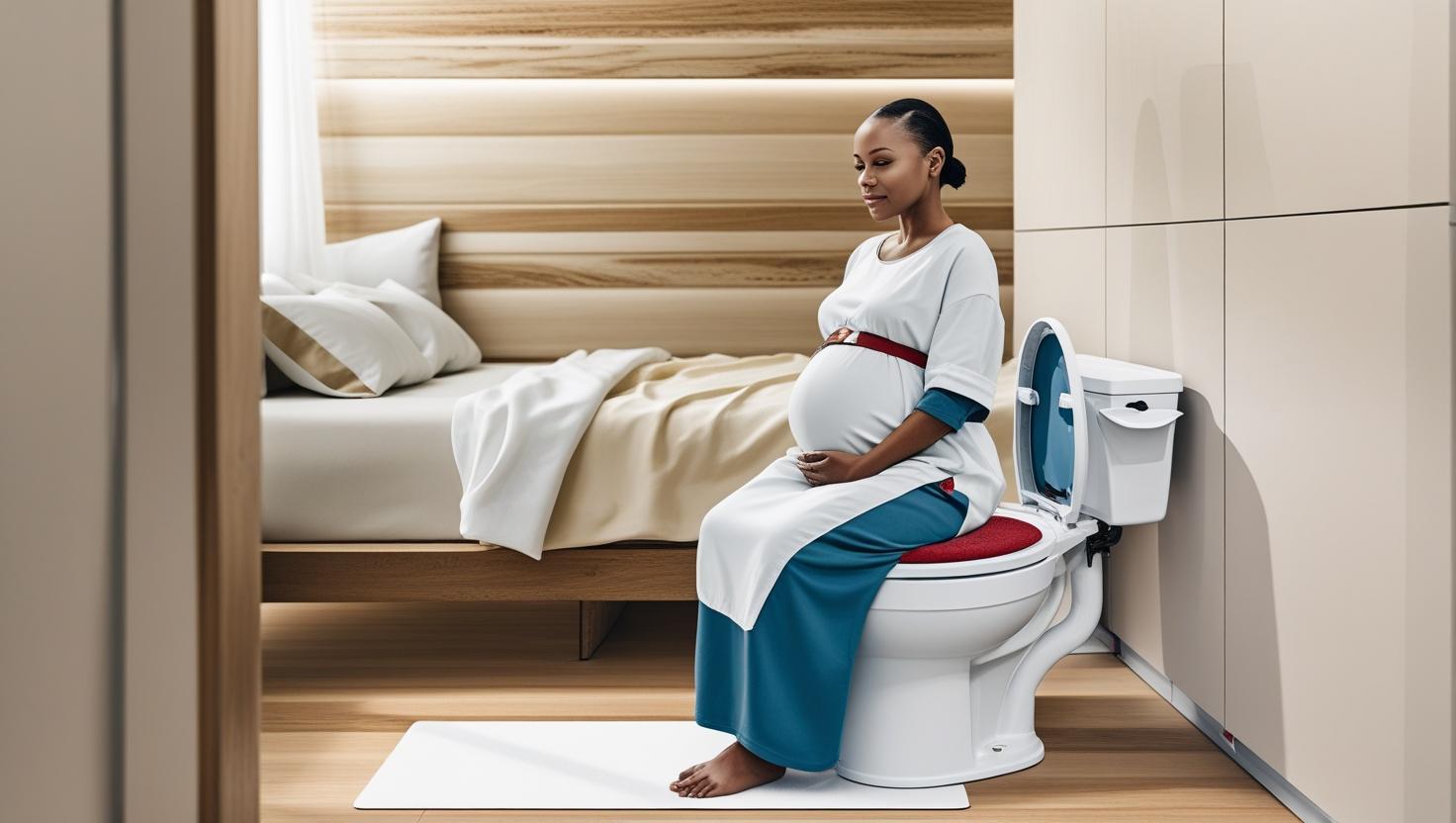 Household Movable Toilet For Pregnant Women
